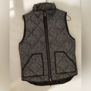 J Crew Herringbone Vest